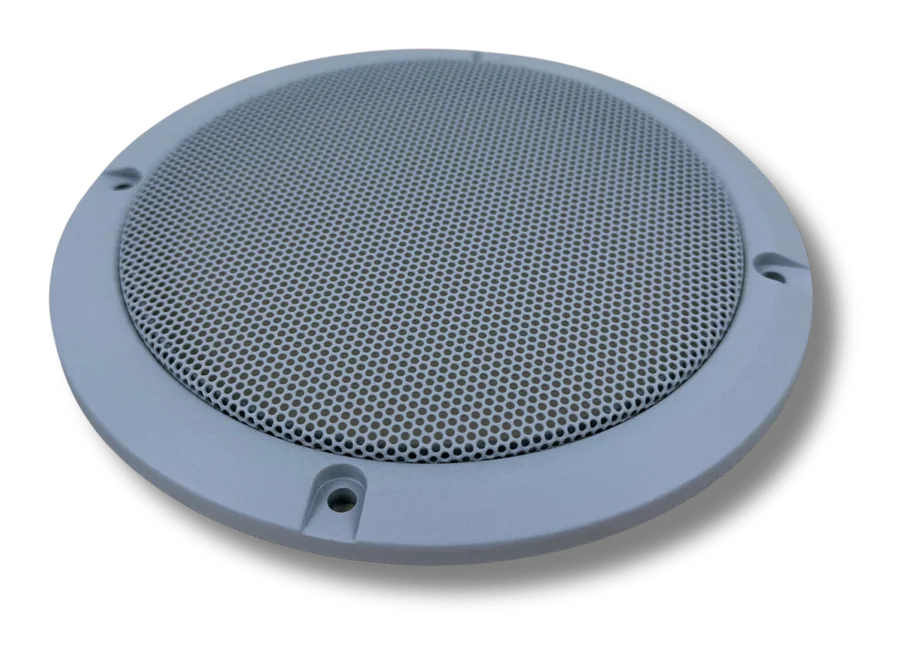 Round speaker cover – Wet painting