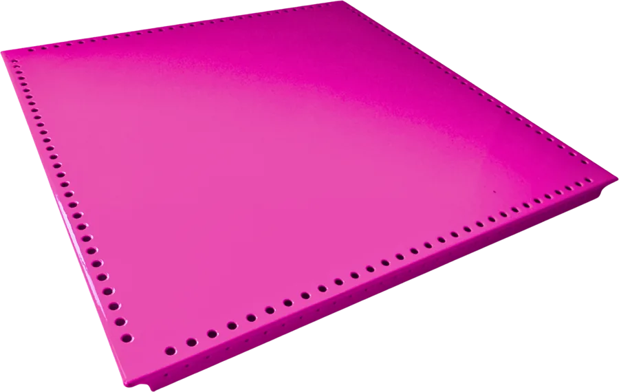USM-Haller-Blech in Pink
